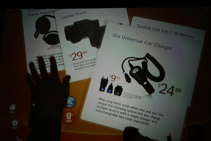 Illustration for article titled AT&T Surface Retail Demo: Buying a Cellphone Finally Doesn't Suck